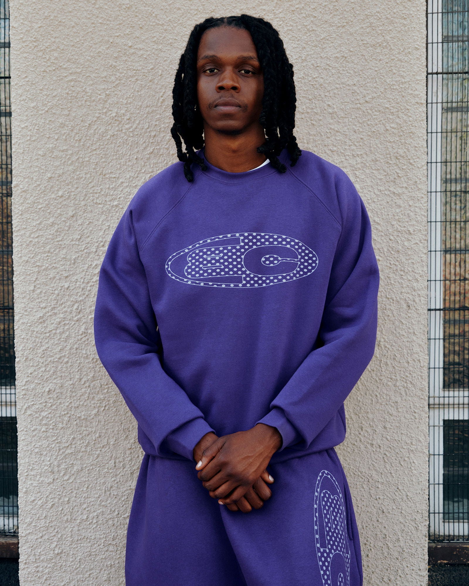 Dot Domino Jumper (Purple)