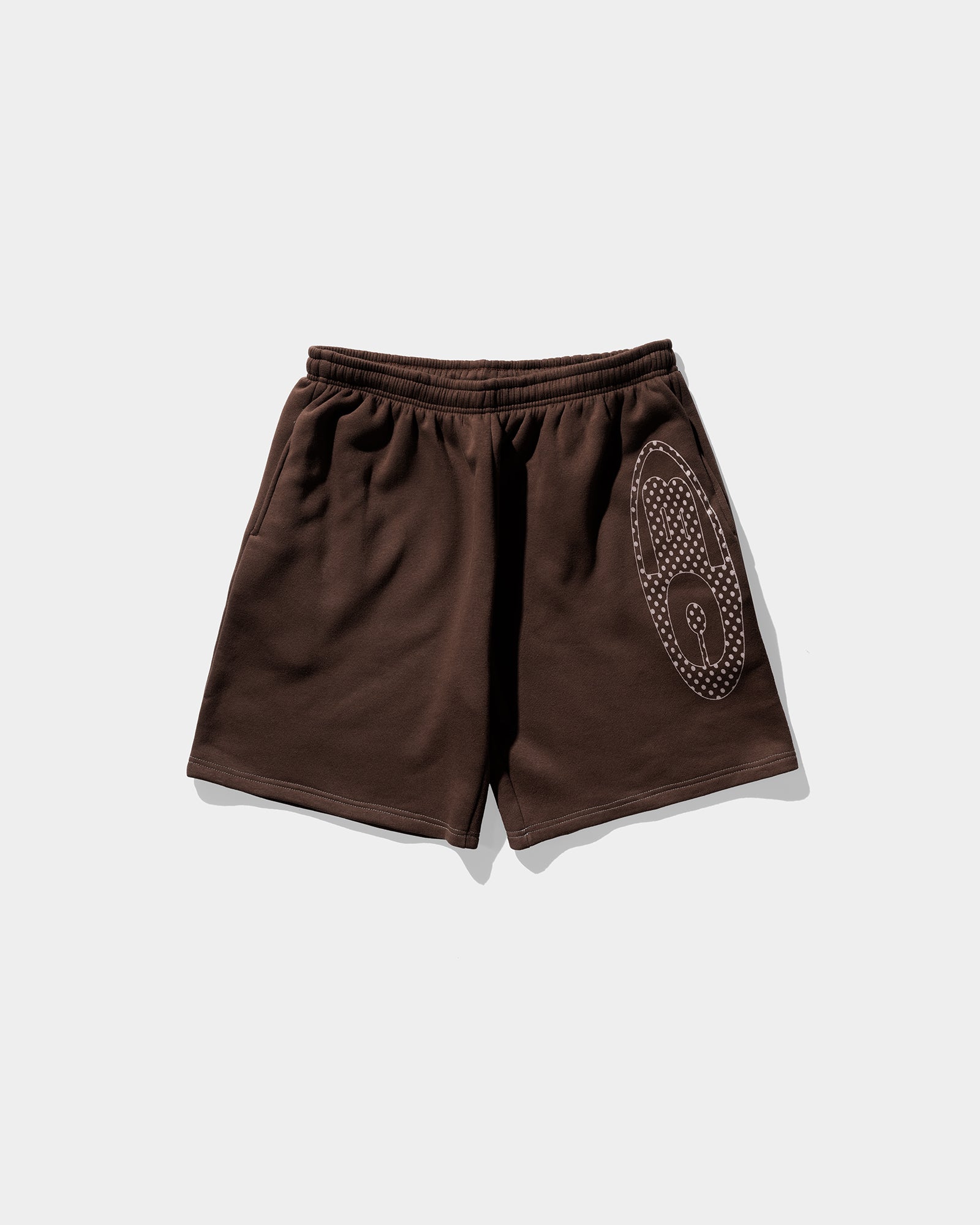 Dot Domino Shorts (Brown)